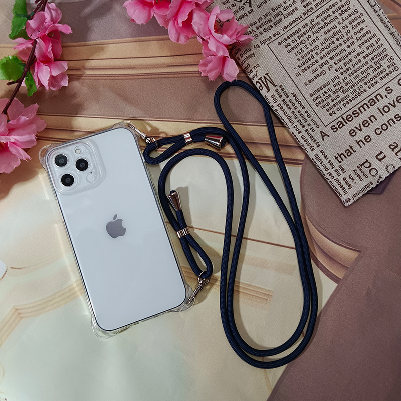 120cm crossbody phone rope with adjustable phone case hanging rope, phone case double mobile accessories