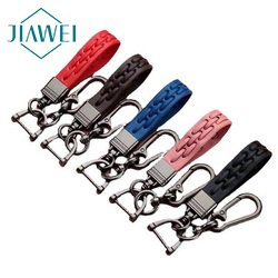 Low Price Colorful Retro Business Gift Men Car Key Strap Waist Wallet PU Leather Keychain