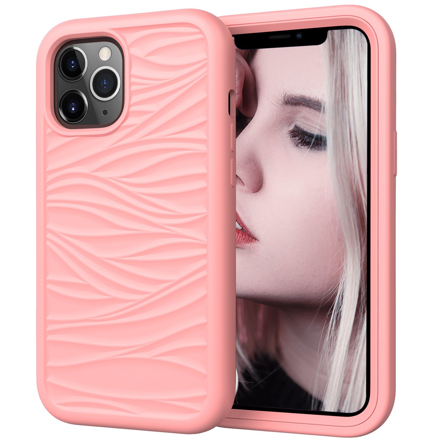 3 in 1 Hybrid PC Silicone Shockproof Armor Phone Case For phone 15 14 13 11 Pro Max X XR XS Max Cover 360 Case Mobile Phone Case