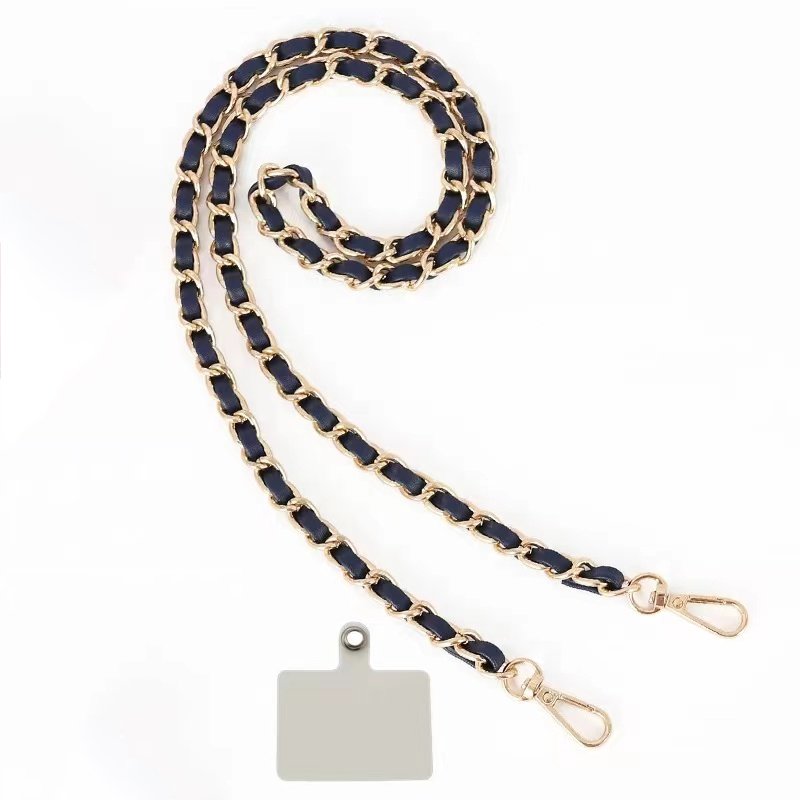 Phone Strap Anti-Lost Lanyard Camera Usb Holder Mobile Accessories Crossbody Necklace Cord Chain Black Color For All Phone Case