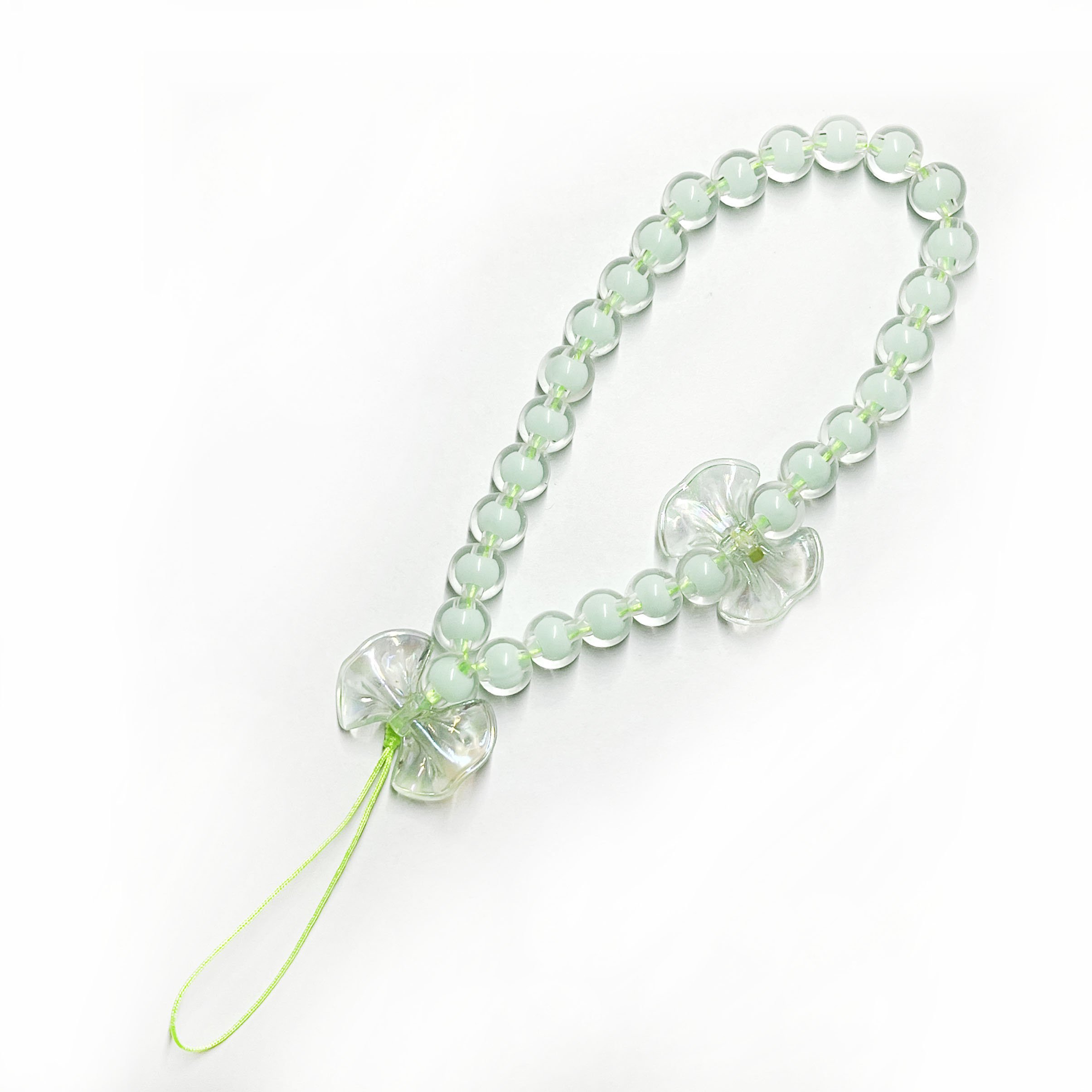 Popular mobile Phone Charm Universal CellPhone Lanyard Wrist Strap Beaded Phone Chain String Handmade Phone Case Accessories
