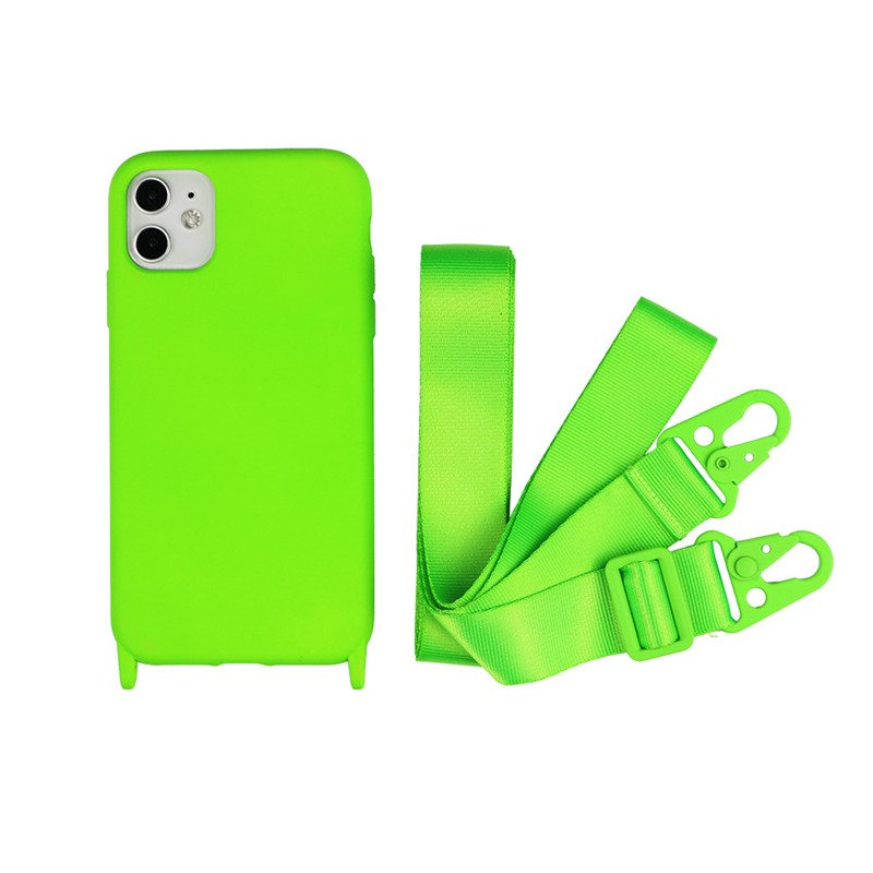 ins style Necklace lanyard Holder Silicone Phone Case for iphone 15 14 plus 12 13 mini, for iphone case strap 16 pro max