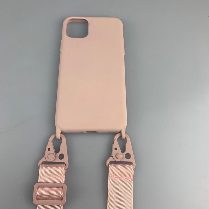 ins style Necklace lanyard Holder Silicone Phone Case for iphone 15 14 plus 12 13 mini, for iphone case strap 16 pro max