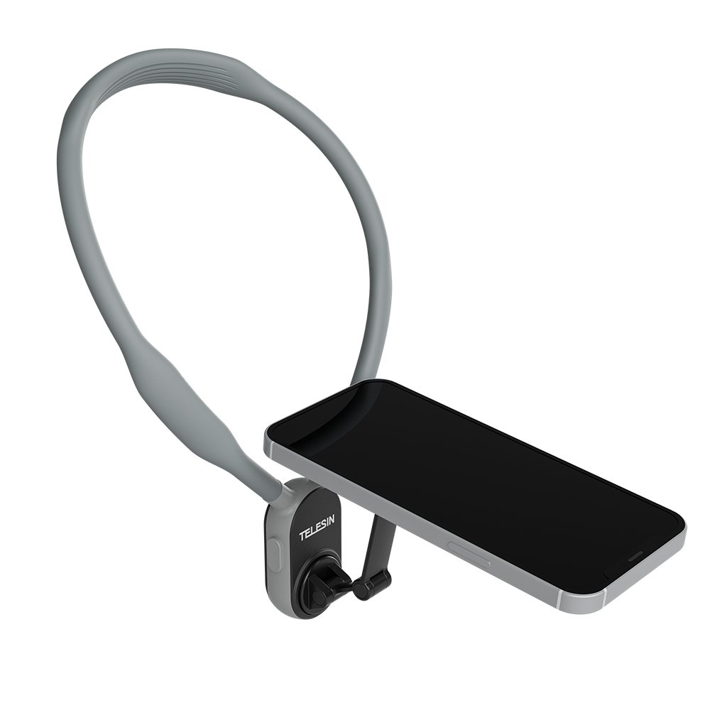 Magnetic neck phone stand Neck stand Hands-free chest for Vlog video recording and shooting tripods and selfies