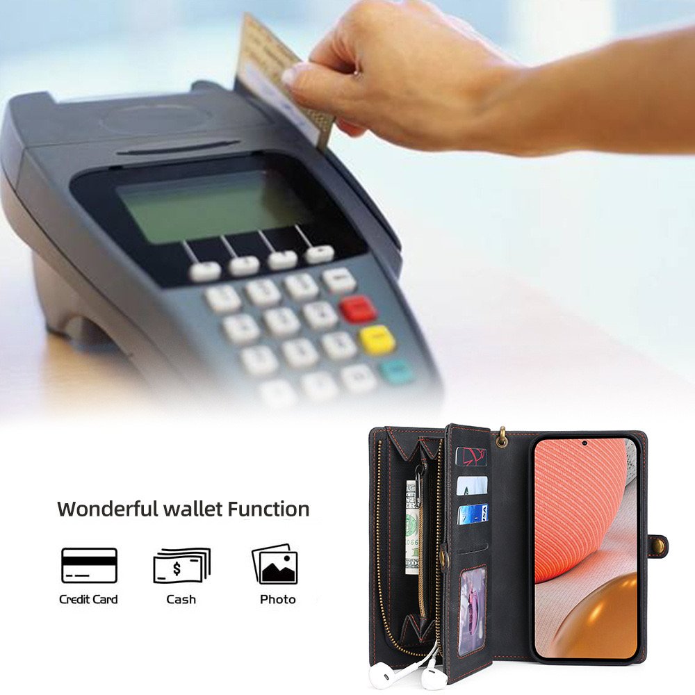for Samsung Galaxy A55 5G case A35 Luxury Flip Card Holder Wallet Cover A15 5G A05 PU Leather Wallet phone case