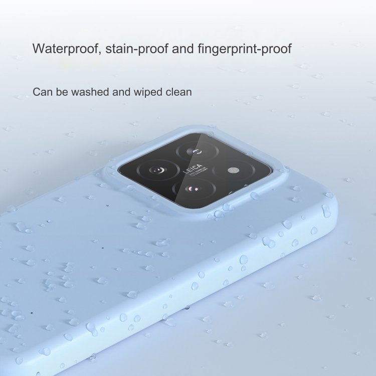 Wholesale All-inclusive Liquid Silicone Phone Case For Xiaomi 14 Pro For Xiaomi 14 Phone Case
