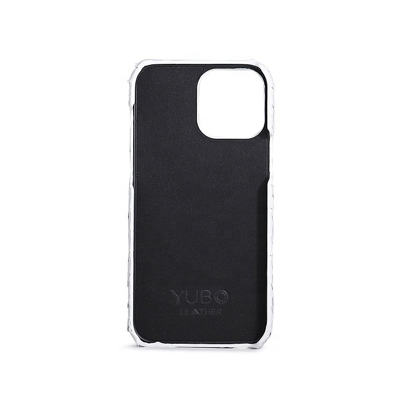 Premium Luxury Exotic Python Leather Mobile Phone Case With Strap For iphone 14 Leather Phone Case