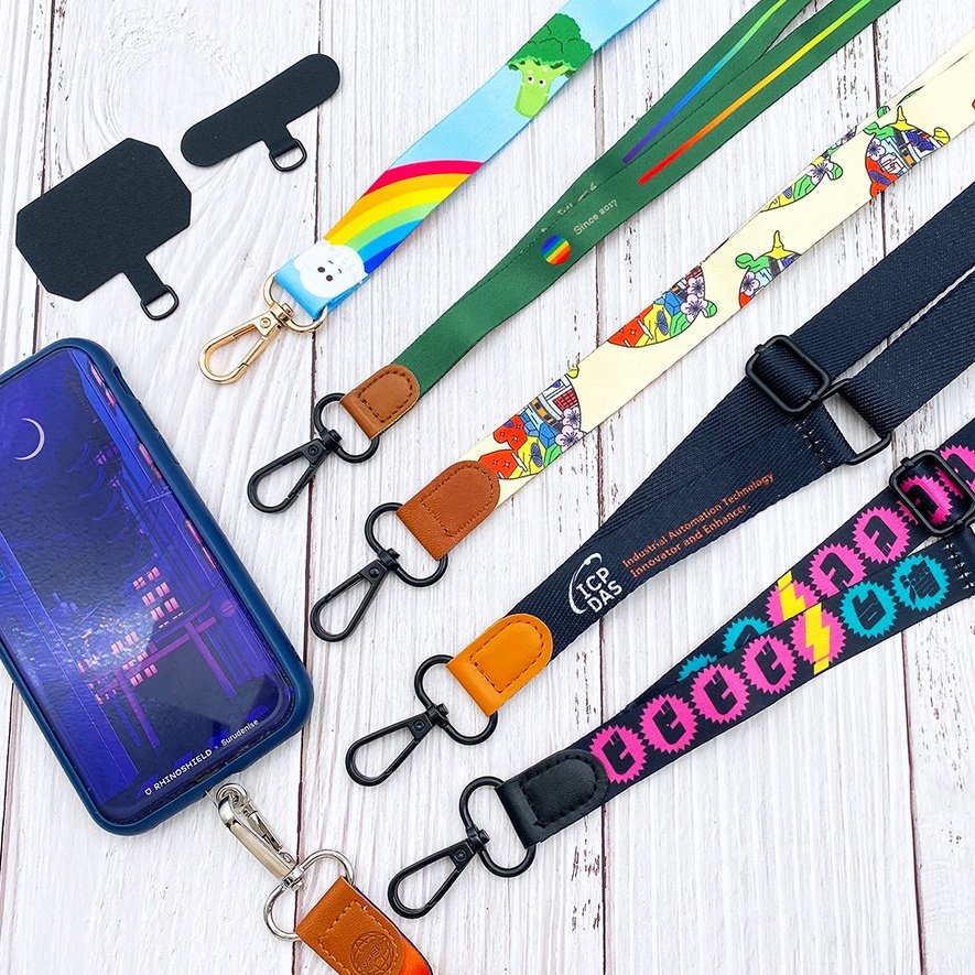 Universal Phone Lanyard With Wrist Strap Adjustable Crossbody Cell Phone Lanyard Neck Wrist Long Or Short With Lobster Clips
