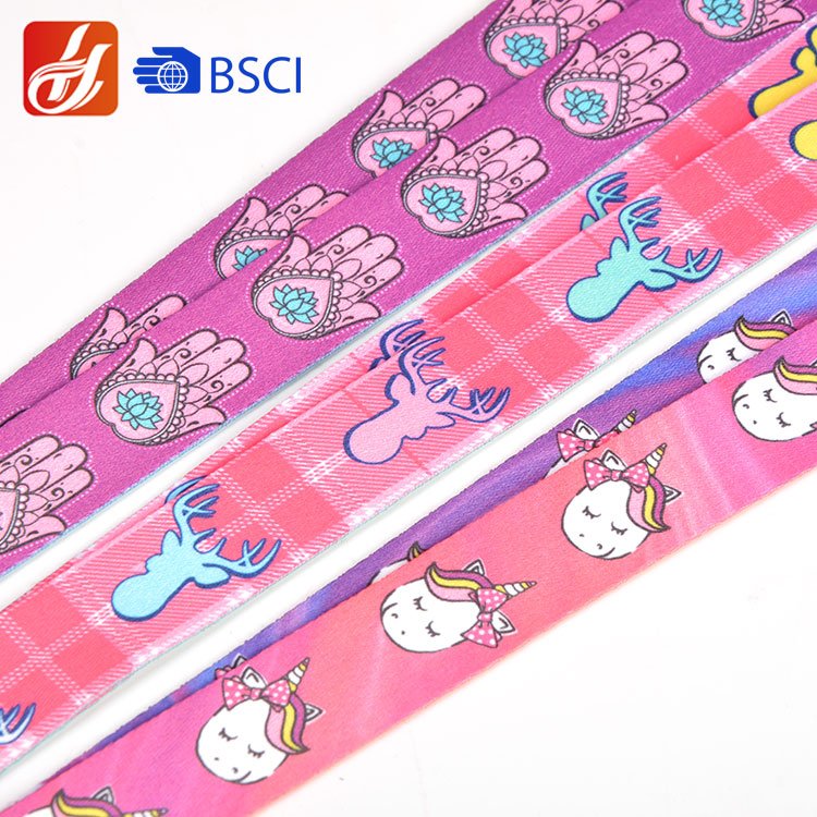 Fashion Polyester Lanyard Multi Colour Universal Neck Cross Body Rope Strap Mobile Phone Accessories