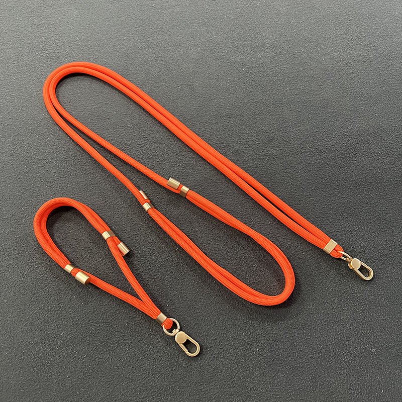 6Mm Polyester Anti Lost Mobile Phone Lanyard Mobile phone chains for women wrist phone chain strap hand made