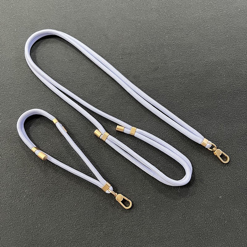 6Mm Polyester Anti Lost Mobile Phone Lanyard Mobile phone chains for women wrist phone chain strap hand made