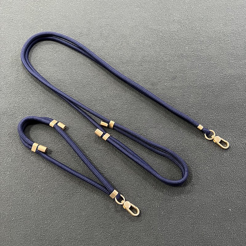 6Mm Polyester Anti Lost Mobile Phone Lanyard Mobile phone chains for women wrist phone chain strap hand made