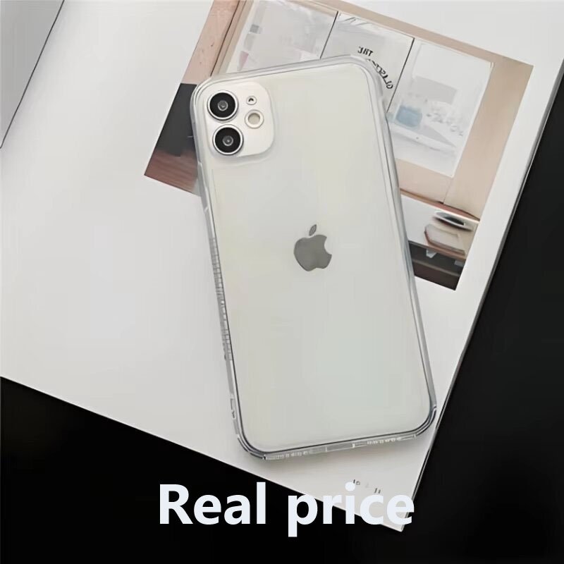 Soft TPU Transparent clear Shockproof Sublimation iphones 15 pro max phone case For iPhone15 Cover camera lens film protector