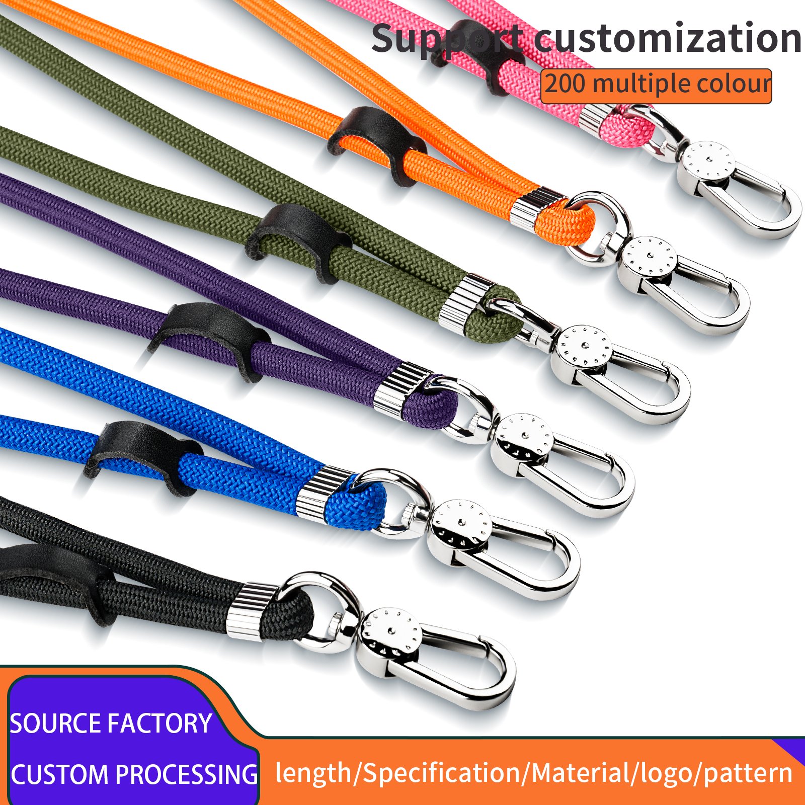 Custom universal cellphone strap crossbody nylon Lanyard mobile phone strap to hang hanging rope with logo custom