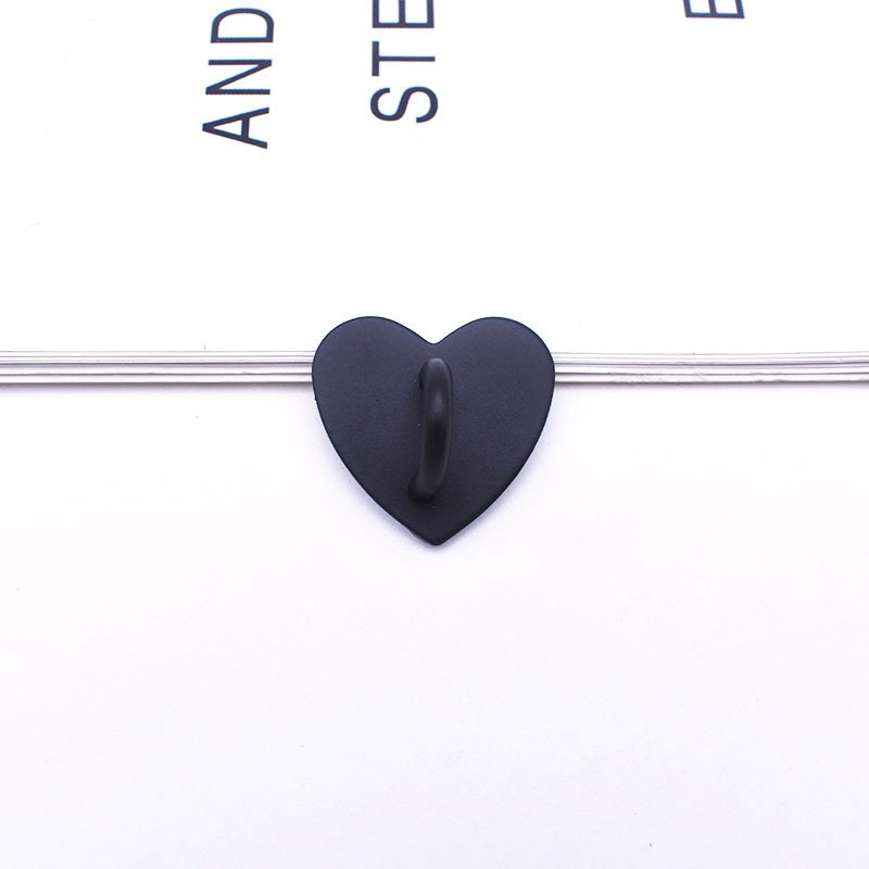 Kawaii Adhesive Metal Heart Phone Charm Holder Mobile Phone Case Finger Ring Stand Hook Buckle Charm Clasp Accessory String