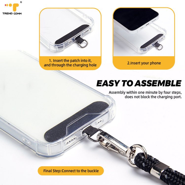 High Quality Designer Cell Phone Bag Cross Body Chain Mart Mobile Phone Rope Lanyard Neck Strap