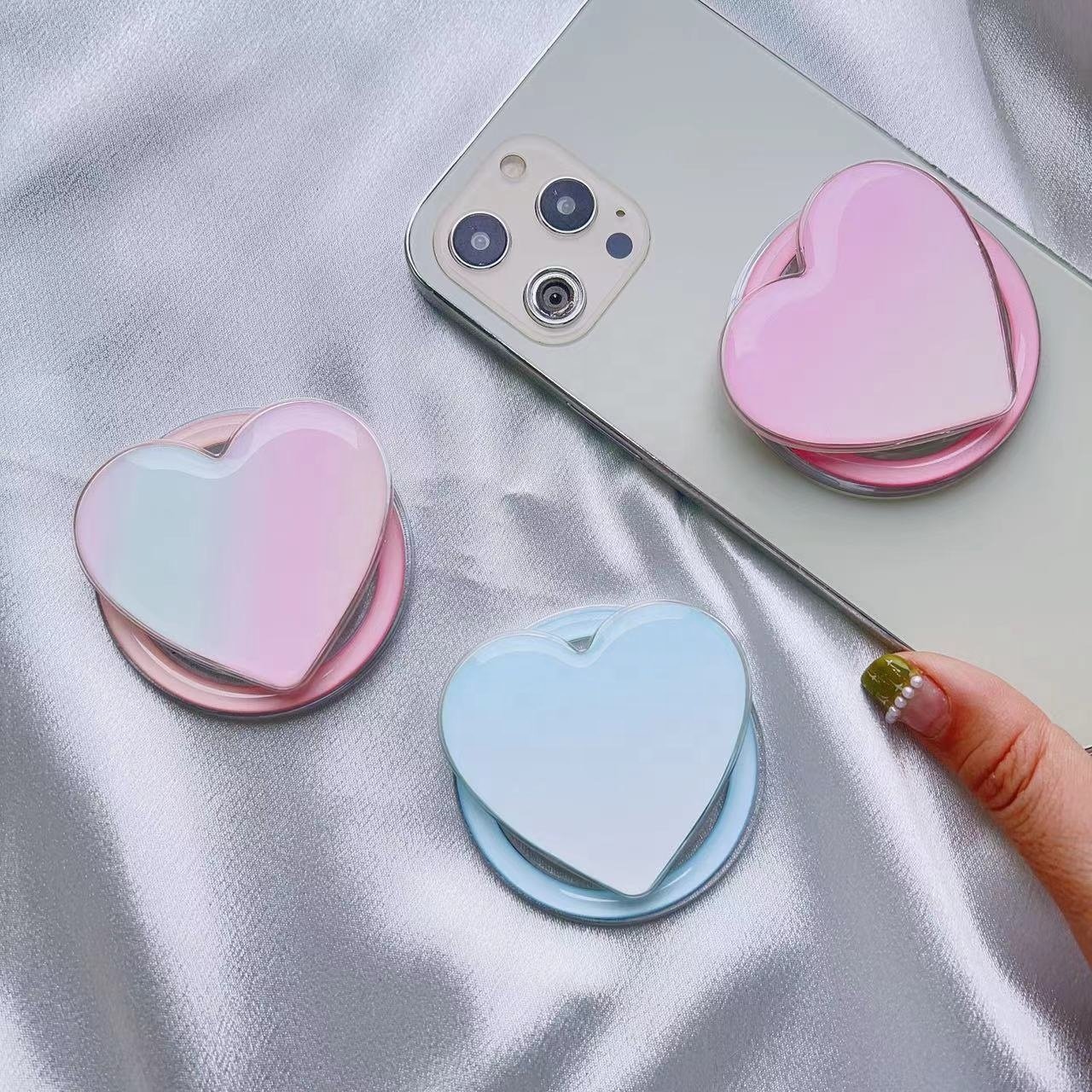 Glitter Magnetic Phone Grip Socket for magnetic Promotional Gift Customized design Phone holder