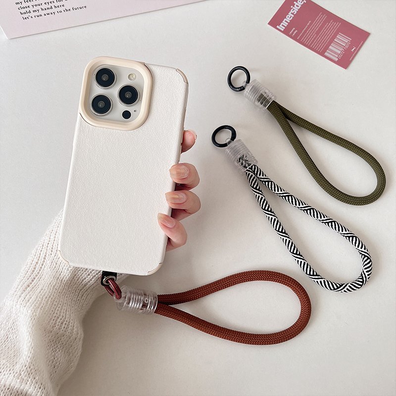 Versatile Outdoor Sports Mobile Phone Strap High-Appearance Short Rope Durable Wrist Band Strong Ins Camera Mobile Phone