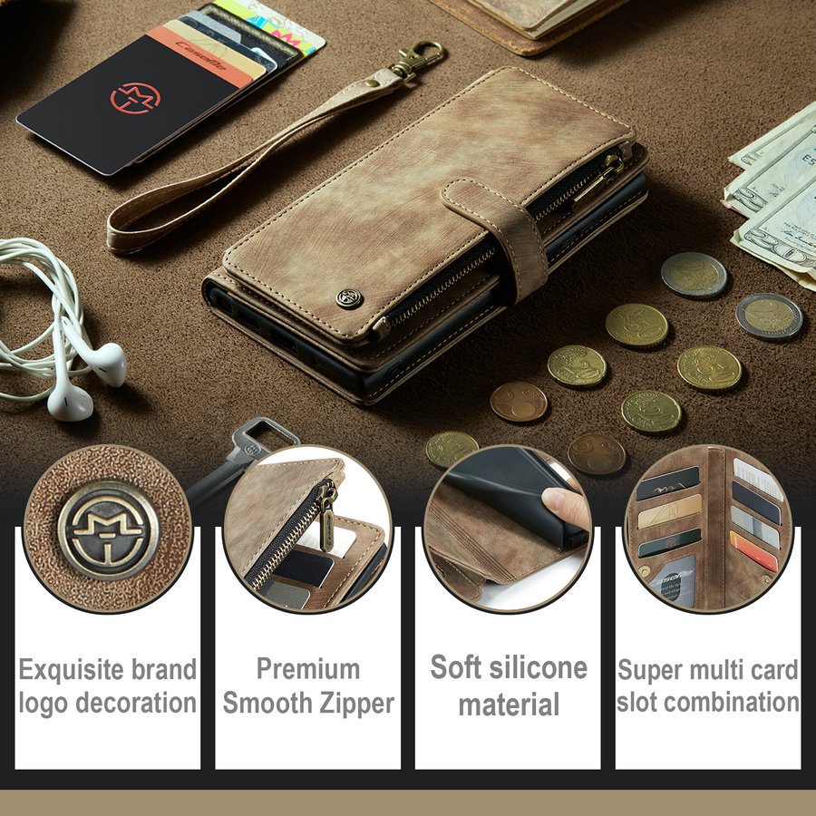 Wallet Case for Samsung Galaxy S24 S22 Ultra S21 FE S20 S10 Plus A12 A13 A22 A32 A33 A51 A52 A53 A71 A72 A25 Leather Phone Case