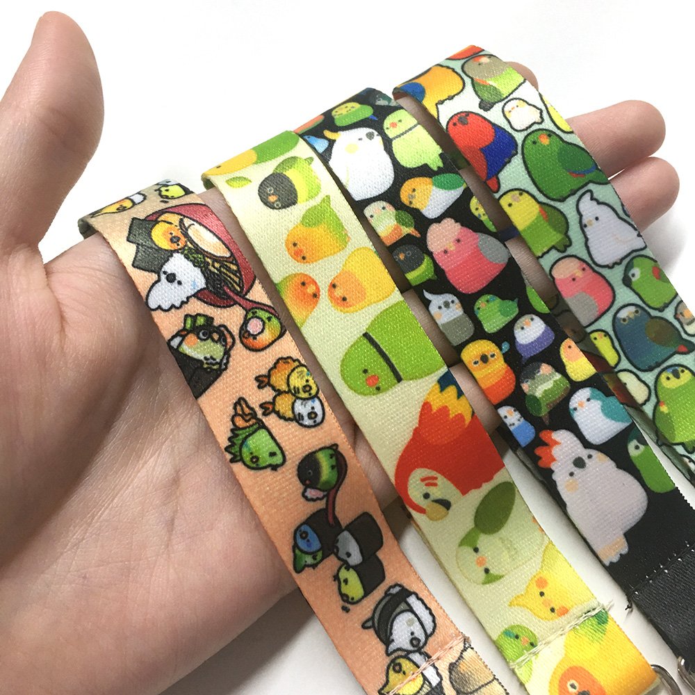 Customizable Fashion Designer Cell Phone Lanyard Keychain Straps Neck ID Card Lanyard Wrist Short Strap For Keys