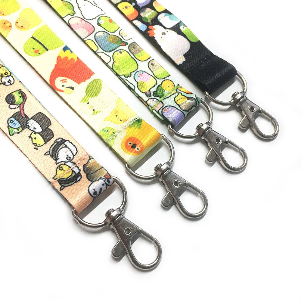 Customizable Fashion Designer Cell Phone Lanyard Keychain Straps Neck ID Card Lanyard Wrist Short Strap For Keys
