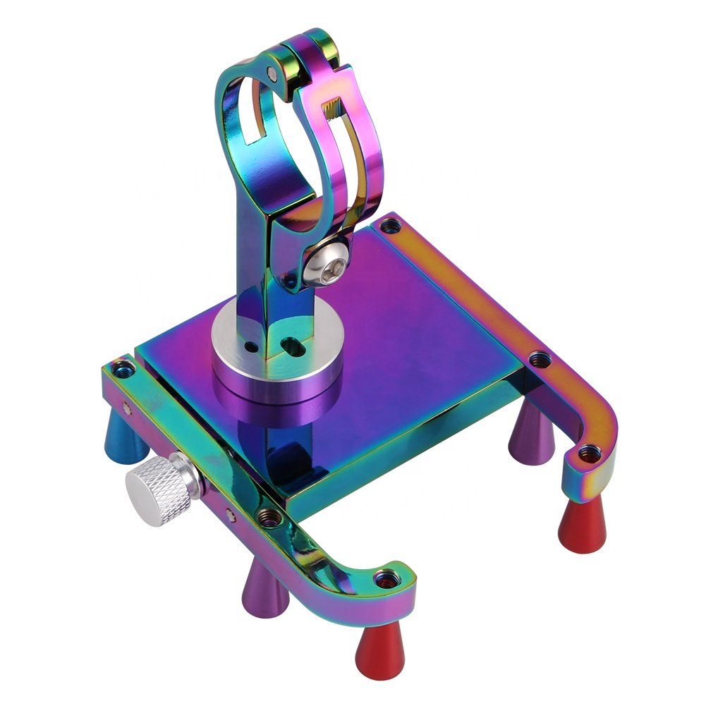 GUB PLUS12 Rainbow Colorful Bike Phone Mount Bicycle Handlebar Cell Phone Holder Universal MTB Road Accessories Smartphone Mount