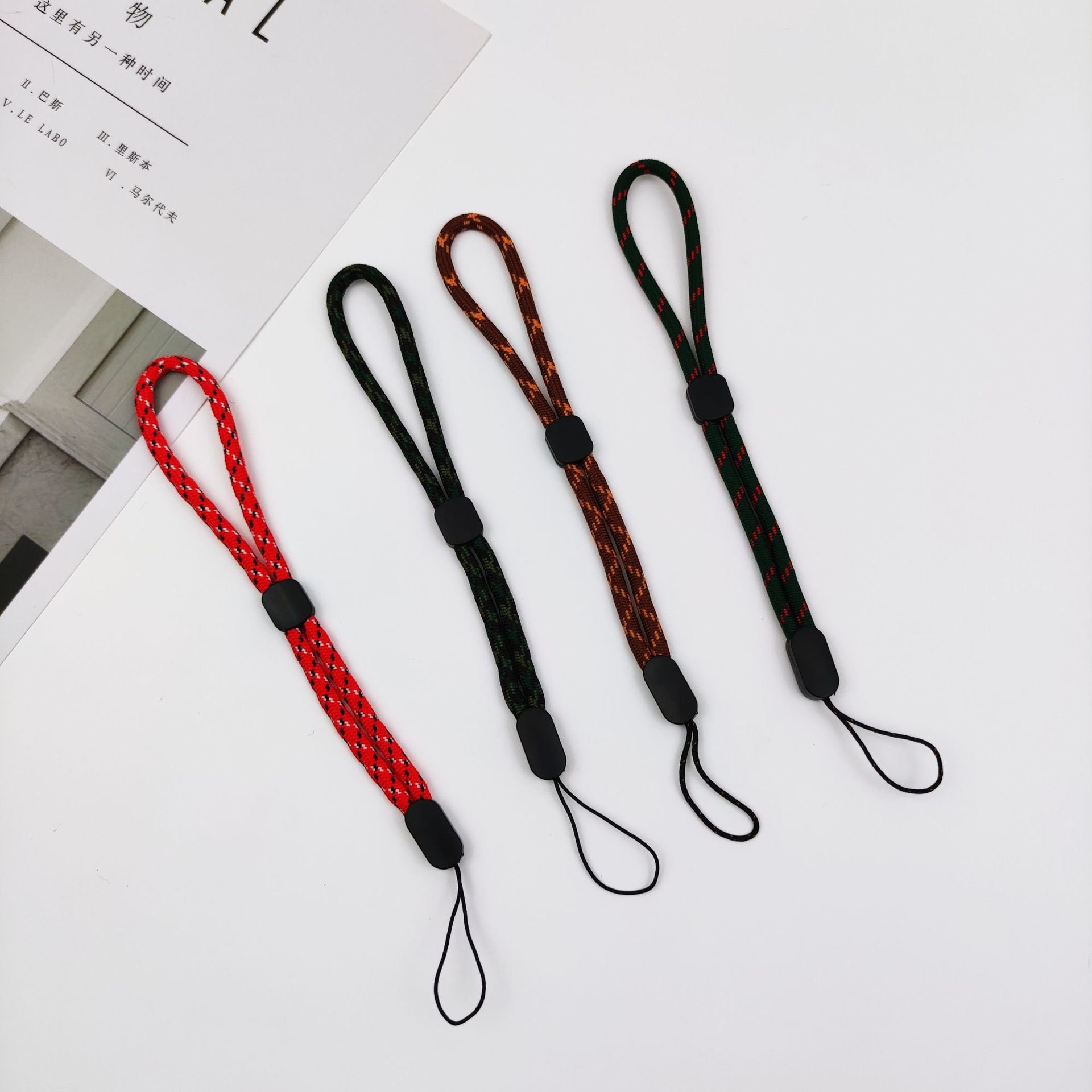 Adjustable Wrist Strap Hand Lanyard For iPhone Samsung Phone Accessories Micro Camera USB Flash Drives Keys ID Card Anti Lost