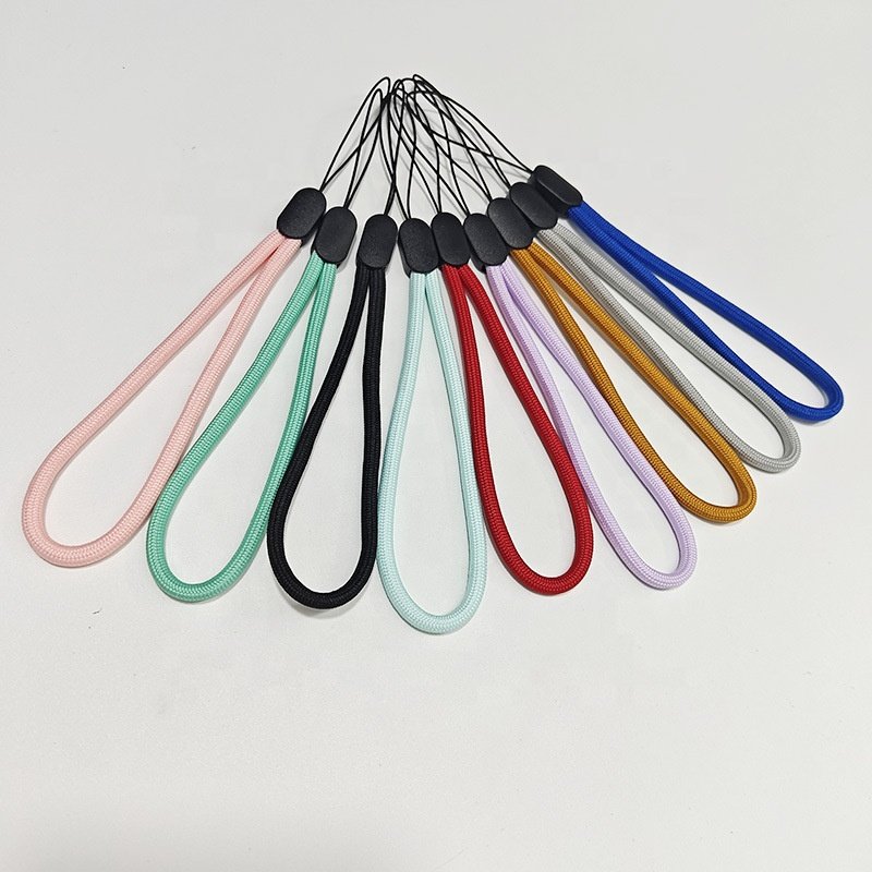 Custom Mobile Phone Nylon Wrist Straps Hand Lanyard String For usb camera fan Key psp Anti Lost Rope Cord Cell Phone Hand Strap