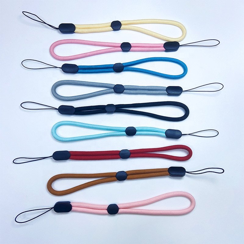 Custom Mobile Phone Nylon Wrist Straps Hand Lanyard String For usb camera fan Key psp Anti Lost Rope Cord Cell Phone Hand Strap