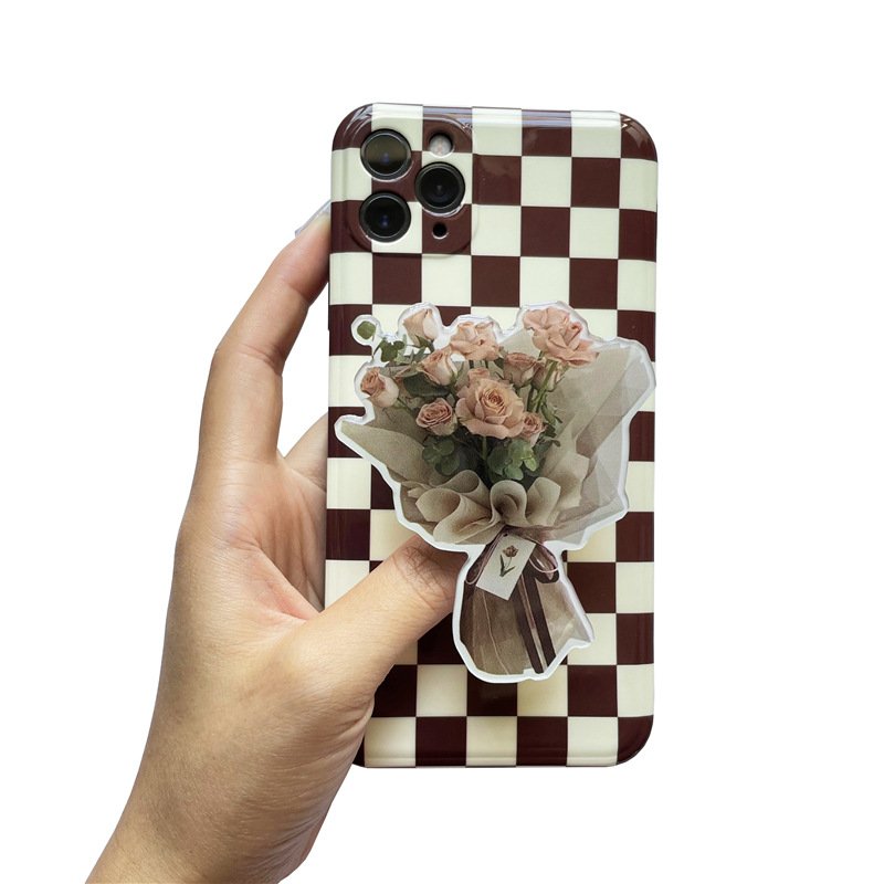 Acrylic Mobile Phone Pocket Socket Cartoon Plastic Airbag mobile phone Stand Ins Acrylic Custom phone Grip Holders Anime