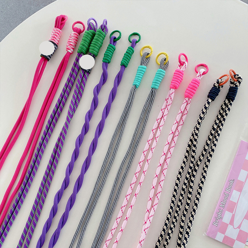 Factory Wholesale Universal Mobile Phone Lanyard, Anti-Lost Key Neck Strap, Crossbody Outdoor Portable Phone Strap