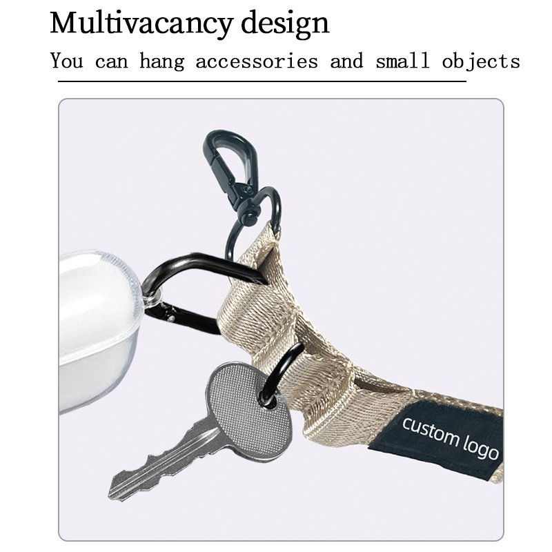 Nylon Woven Anime Printed Lanyard Sublimation Keychain Lanyards Strap Phone Polyester Custom Lanyard With Logo Custom