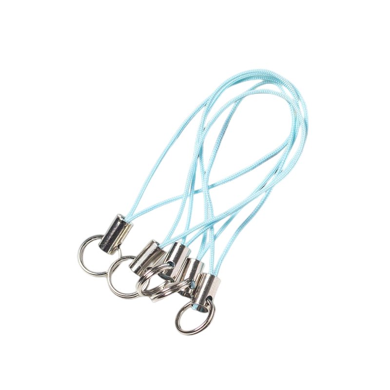Wholesale Detachable Cell Phone Strap Mobil Phone Strap With key ring for Hanging Charms USB Drive Keychain Cell Phone Strap