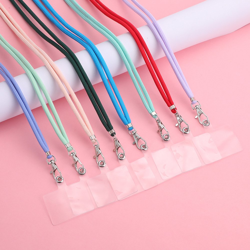 Cell Phone Lanyard Crossbody Adjustable Neck Strap for Around The Hand with Clear Tether Tab for Most Full Coverage Phones Case
