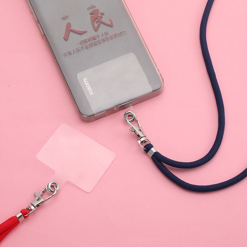 Cell Phone Lanyard Crossbody Adjustable Neck Strap for Around The Hand with Clear Tether Tab for Most Full Coverage Phones Case