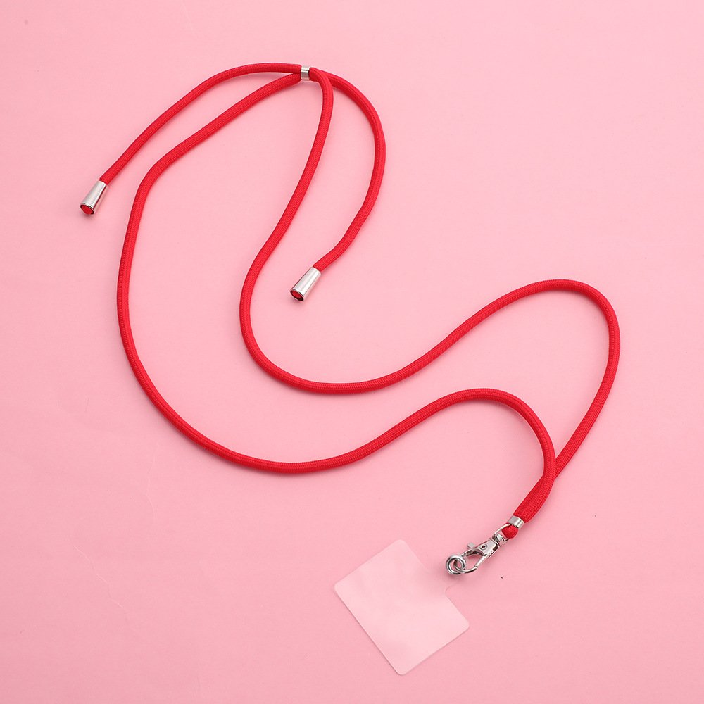 Cell Phone Lanyard Crossbody Adjustable Neck Strap for Around The Hand with Clear Tether Tab for Most Full Coverage Phones Case