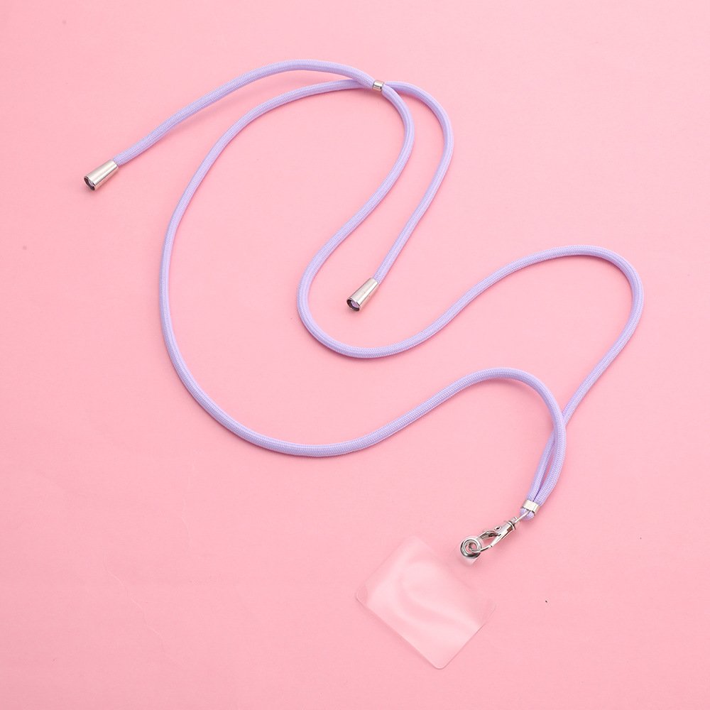 Cell Phone Lanyard Crossbody Adjustable Neck Strap for Around The Hand with Clear Tether Tab for Most Full Coverage Phones Case