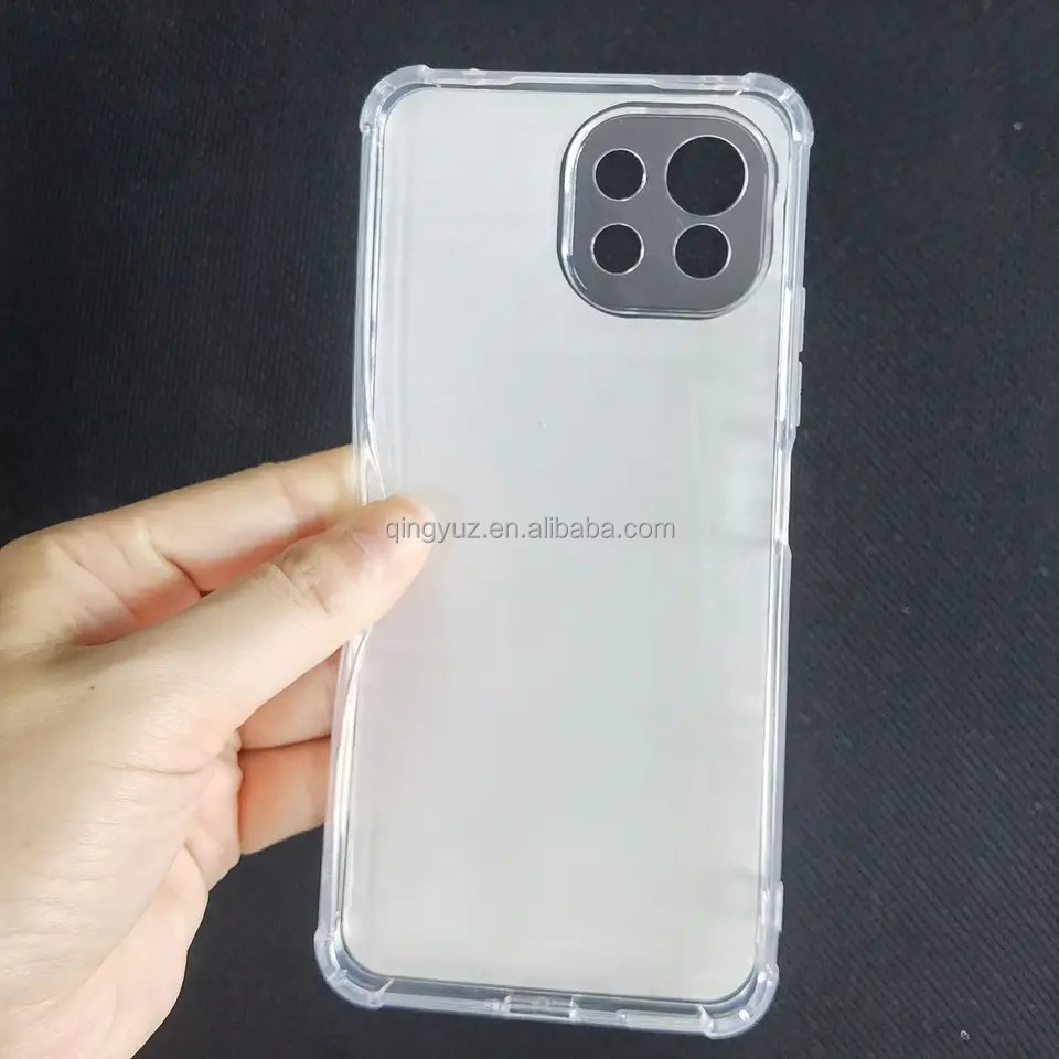 2d Sublimation Blanks Cell Phone Covers Clear Rubber TPU PC Sublimation Phone Cases For Iphone 13 14 15 For Samsung huawei redmi