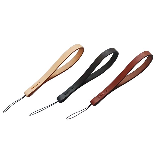 hand strap mobile phone lanyard leather Business Leather Hand Rope Minimalist Mobile Phone Lanyard