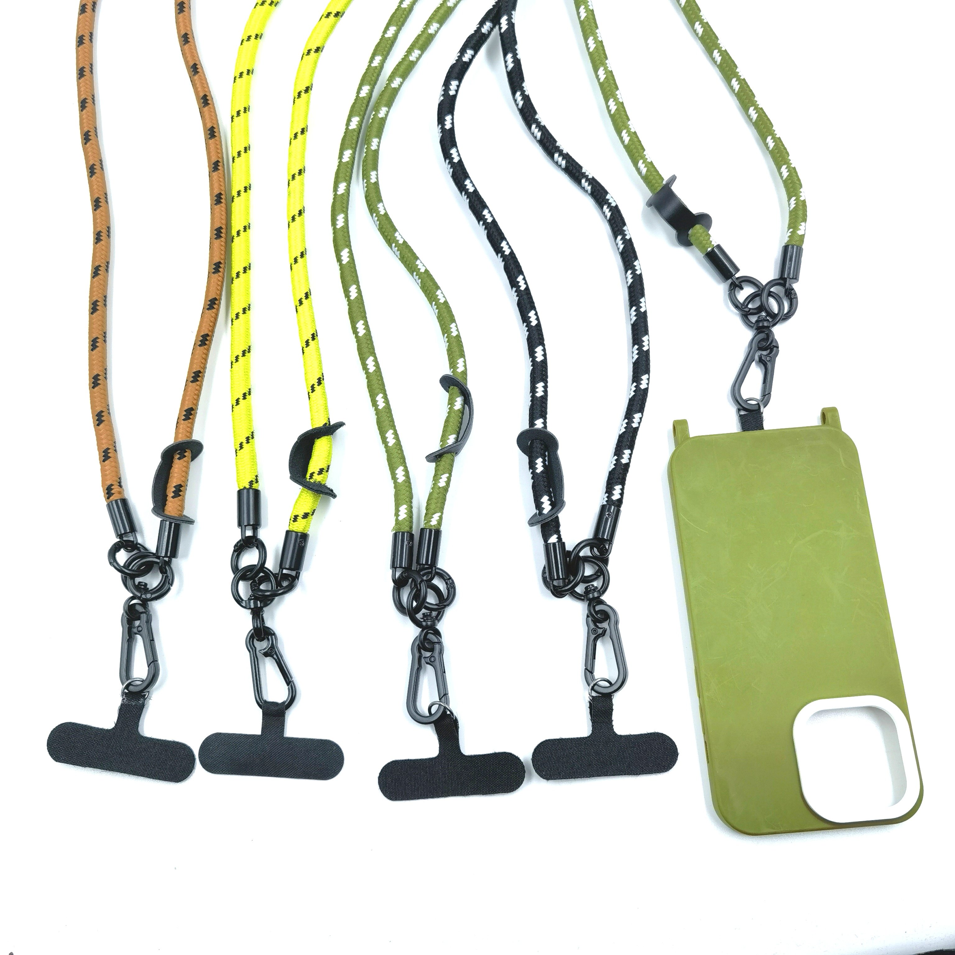 Customized mobile phone strap Cross body shoulder strap with adjustable metal buckle phone strap