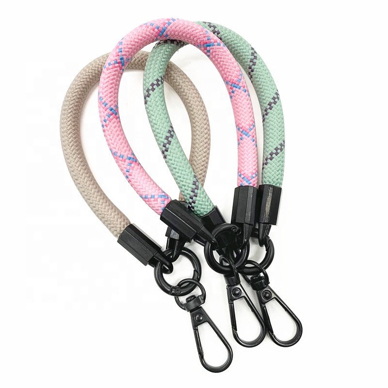 Mobile Phone Accessories short camera wrist phone charm strap lanyard for earphone case card holder wallet doll car key keychain