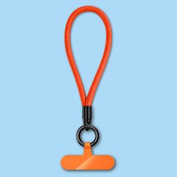 Orange-Wristlet