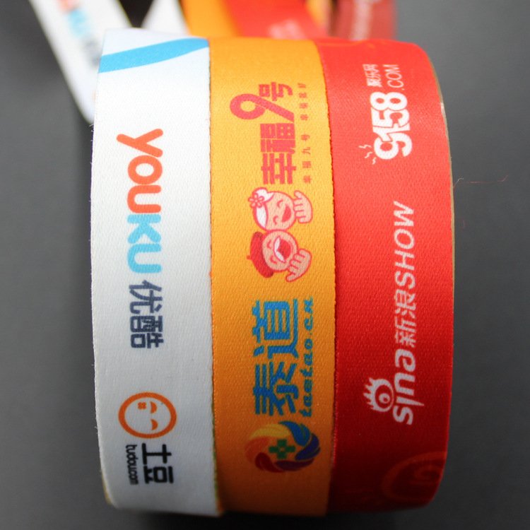 Manufacturer'S Heat Transfer Printing/Embroidery Lanyard Exhibition Work Permit Sling Badge Mobile Phone Lanyard Medal Strap