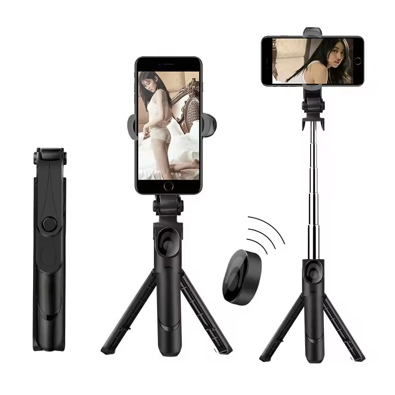 Wholesales Hot Sale Selfie Stick Tripod Stand 3 In 1 Mobile Phone Holder Stand With Remote Control For Live Streaming