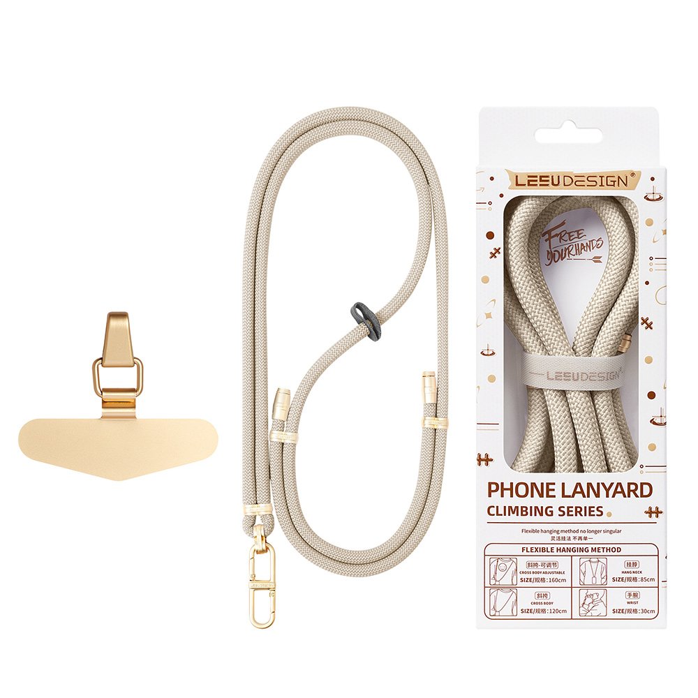 New Arrivals Universal Adjustable Phone Case Lanyard Custom Crossbody Mobile Phone Strap Rope Detachable Patch Anti-Lost