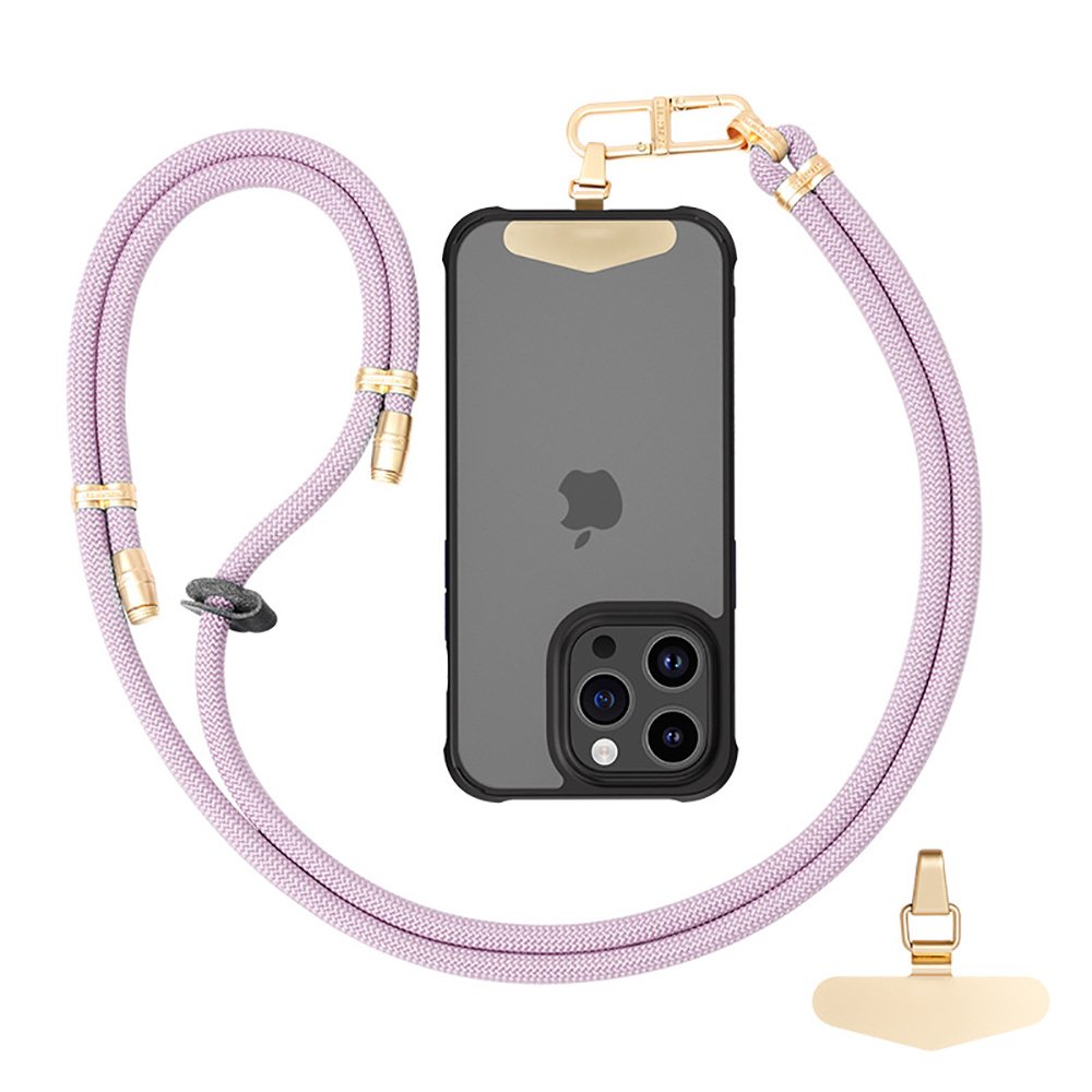 New Arrivals Universal Adjustable Phone Case Lanyard Custom Crossbody Mobile Phone Strap Rope Detachable Patch Anti-Lost