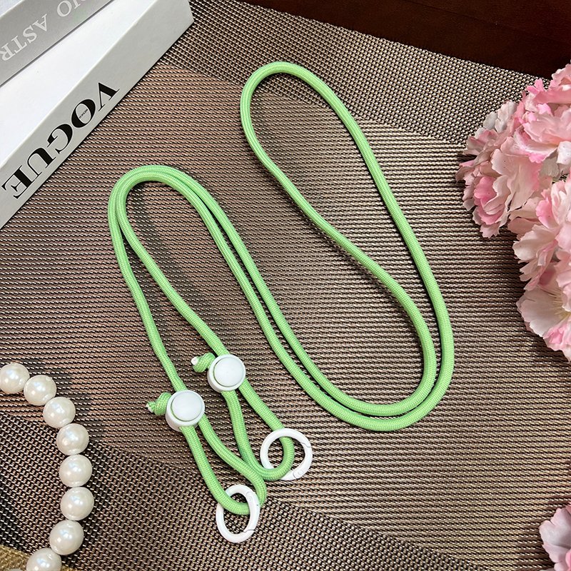 mobile phone lanyard creative long neck hanging woven lanyard detachable anti loss lanyard phone accessories