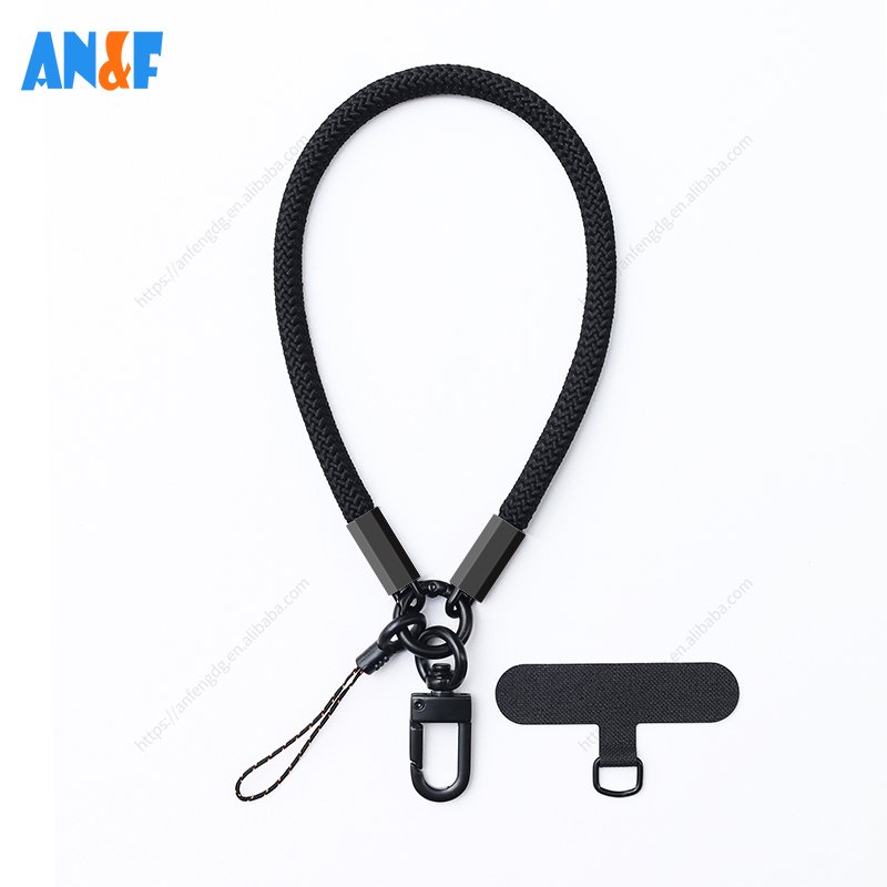 Fashionable Washable Mobile Phone Wrist Strap Nylon Cell Phone Strap For Iphone