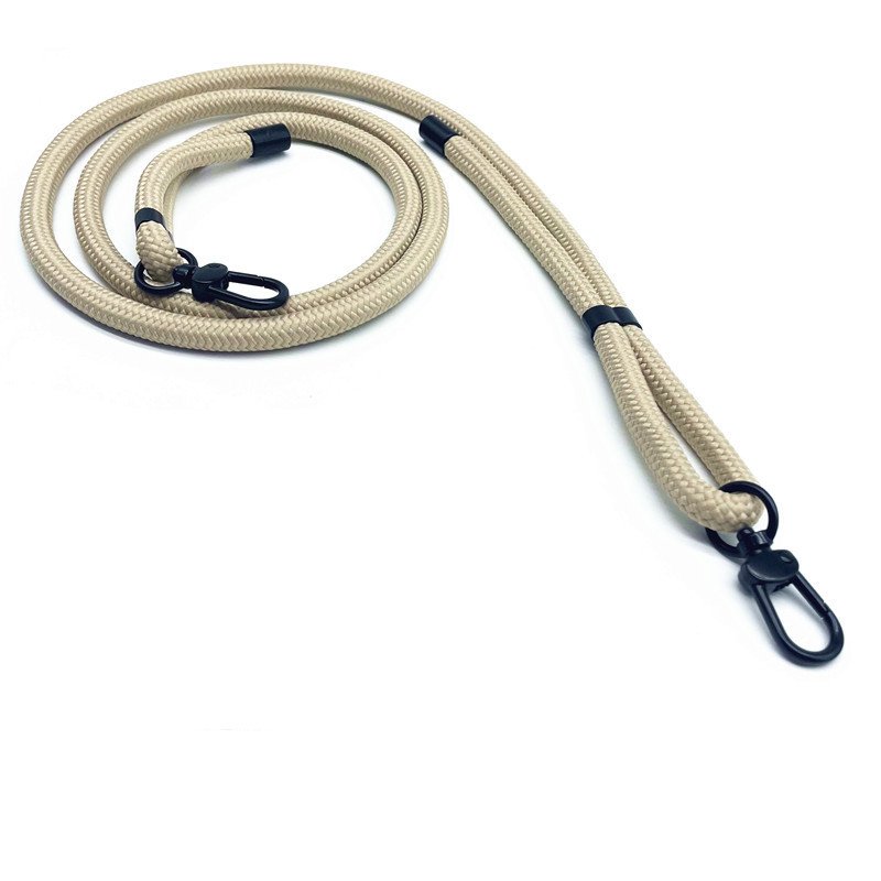Universal Crossbody Lanyard Strap Chain For Smart Mobile Phone Case Neck Sports Climbing Colorful Nylon Single Cord Rope