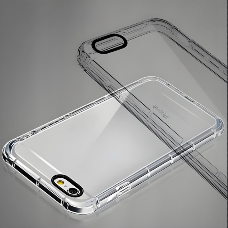 Wholesale Soft TPU Clear Luxury Cell Mobile Phone Case For Custom Logo For iPhone 16 15 14 13 12 11 Pro Max 6 7 8 X Plus xr xs